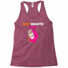 She Wants D - Dunkin Donuts Racerback Tank