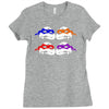 turtles  splinter ninja serie fun Ladies Fitted T-Shirt