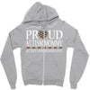 proud autism mommy Zipper Hoodie