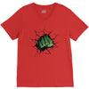 Hulk Fist V-Neck Tee