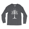white tree of gondor Long Sleeve Shirts