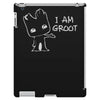 i am groot' guardians of the galaxy movie funny baby groot iPad 3 and 4 Case