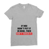 If You Didn't Put it in Here Then Don't Touch it Ladies Fitted T-Shirt