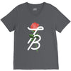 Tessa Brooks Rose V-Neck Tee