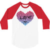 love (4) 3/4 Sleeve Shirt