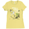 strong is the force of course Ladies Fitted T-Shirt