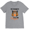 My Favorite People Call Me Papa V-Neck Tee