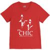 chic organization V-Neck Tee