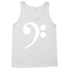 bass cleff funny Tank Top