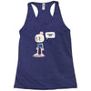 bummer, man Racerback Tank