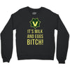 milk and eggs Crewneck Sweatshirt