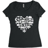 gamer art Women's Triblend Scoop T-shirt