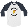 Pizza Power 3/4 Sleeve Shirt