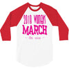 2018 Women's March On USA 3/4 Sleeve Shirt
