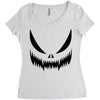 pumpkin face Women's Triblend Scoop T-shirt