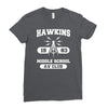 hawking av club middle school Ladies Fitted T-Shirt