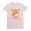 brooms are for amateurs 2 Ladies Fitted T-Shirt