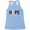 Hope Uterine Cancer Awareness Racerback Tank