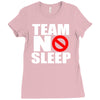 team no sleep Ladies Fitted T-Shirt