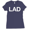 lad printed Ladies Fitted T-Shirt