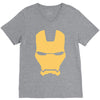 iron man mask avengers marvel comics gift V-Neck Tee