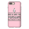 one by one penguins stealing iPhone 8 Plus