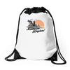 mushroom kingdom Drawstring Bags