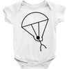 stick man skydiving Baby Onesie