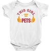This Girl Loves Her Pets Baby Onesie