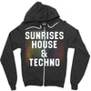 Sunrises House &amp; Techno Zipper Hoodie