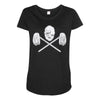 the toxic avenger distressed trending Maternity Scoop Neck T-shirt