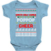 Santa Only Comes Once A Year Pop Pop Is Always Here To Cheer Baby Onesie