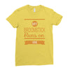broomstick Ladies Fitted T-Shirt