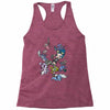 return of the plushes Racerback Tank