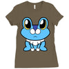 froakie pokedoll Ladies Fitted T-Shirt