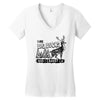 I Like Big Bucks And I Cannot Lie Women's V-Neck T-Shirt