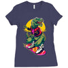 rex to the future Ladies Fitted T-Shirt