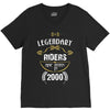 legendary riders are born in 2000 V-Neck Tee