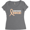 Survivor Rock Women's Triblend Scoop T-shirt