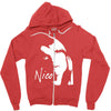 nico retro velvet underground in stock Zipper Hoodie