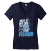 most of my life Women's V-Neck T-Shirt