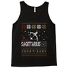 santa sagittarius christmas ugly t shirts Tank Top