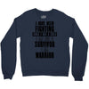 i am warrior Crewneck Sweatshirt