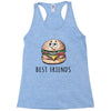 Burger and Fries Best Friends Racerback Tank