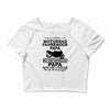 motorrad papa Crop Top