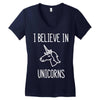 i believe in unicorns 2 Women's V-Neck T-Shirt