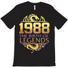 legends are born in 1988 hoodie 5 T-Shirt
