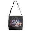 We Are Made of Star Stuff,  Carl Sagan Quote Adjustable Strap Totes