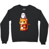 brave kitty Crewneck Sweatshirt