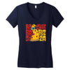 nobody owns pizza! Women's V-Neck T-Shirt